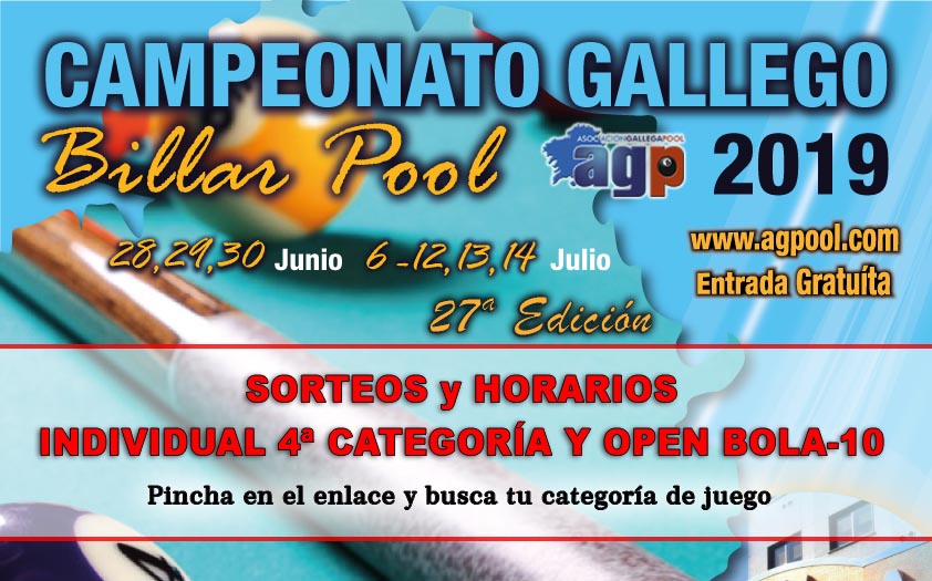 Sorteos y Horarios Cto Gallego Individual 4 Categora y Open Bola-10