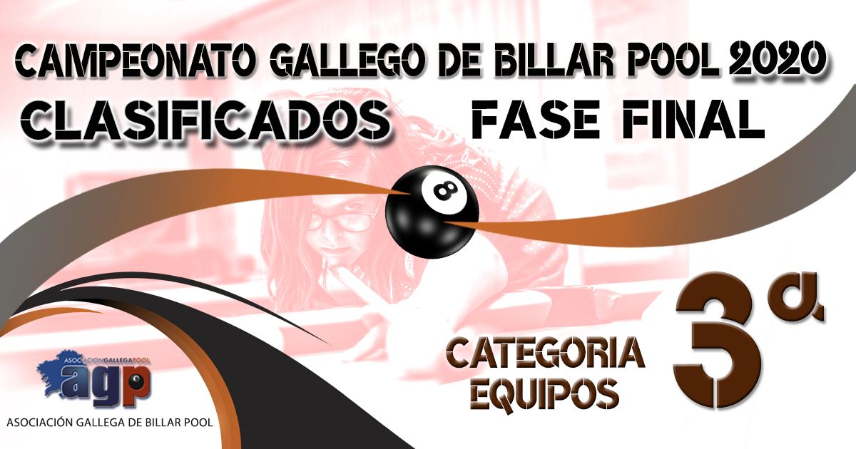 CLASIFICADOS FASE FINAL EQUIPOS - 3 Categora