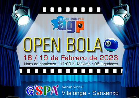 Open Bola 10 AGP - Sanxenxo Febrero 2023