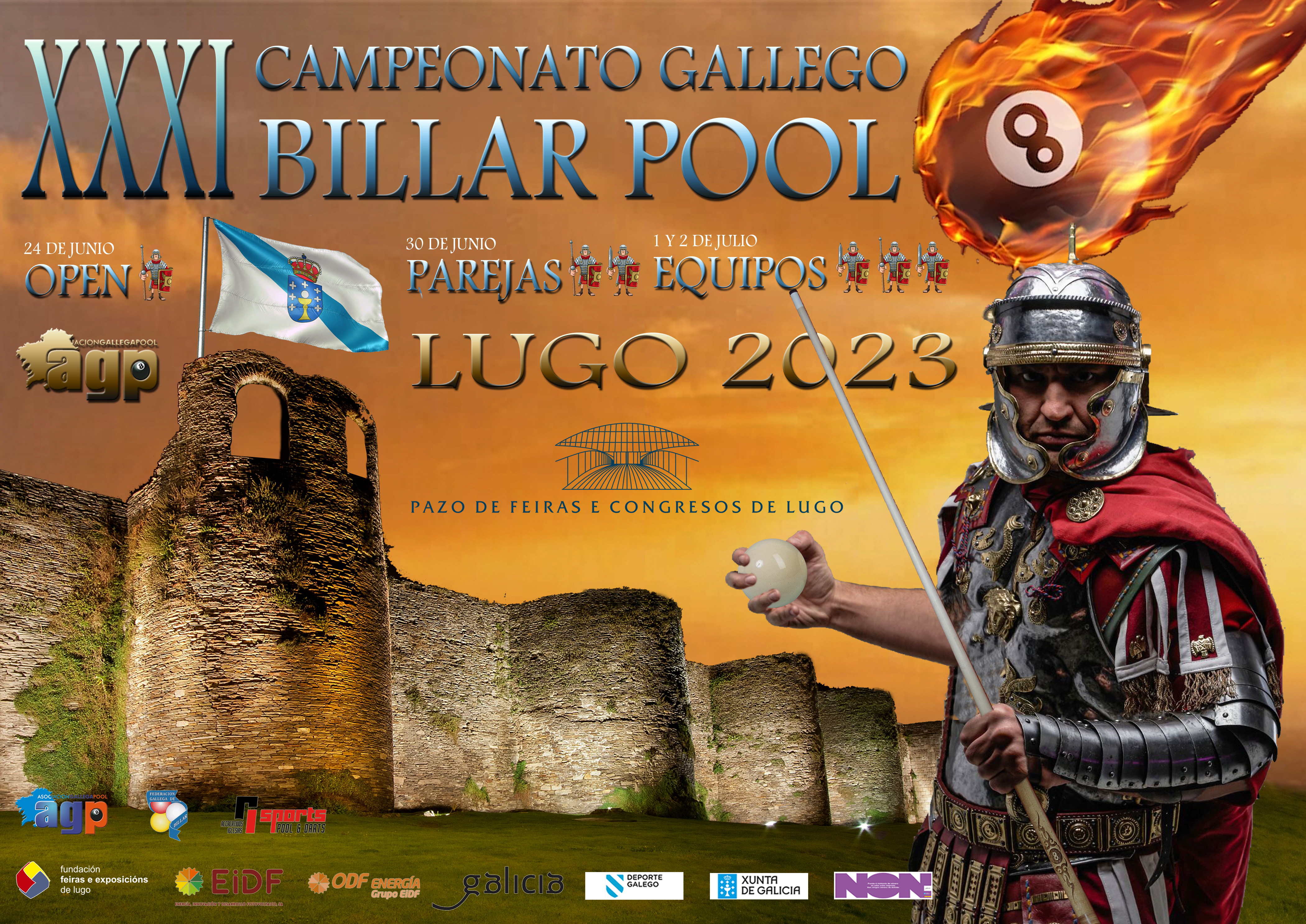 XXXI CAMPEONATO GALLEGO AGP 2023 - EQUIPOS Y PAREJAS