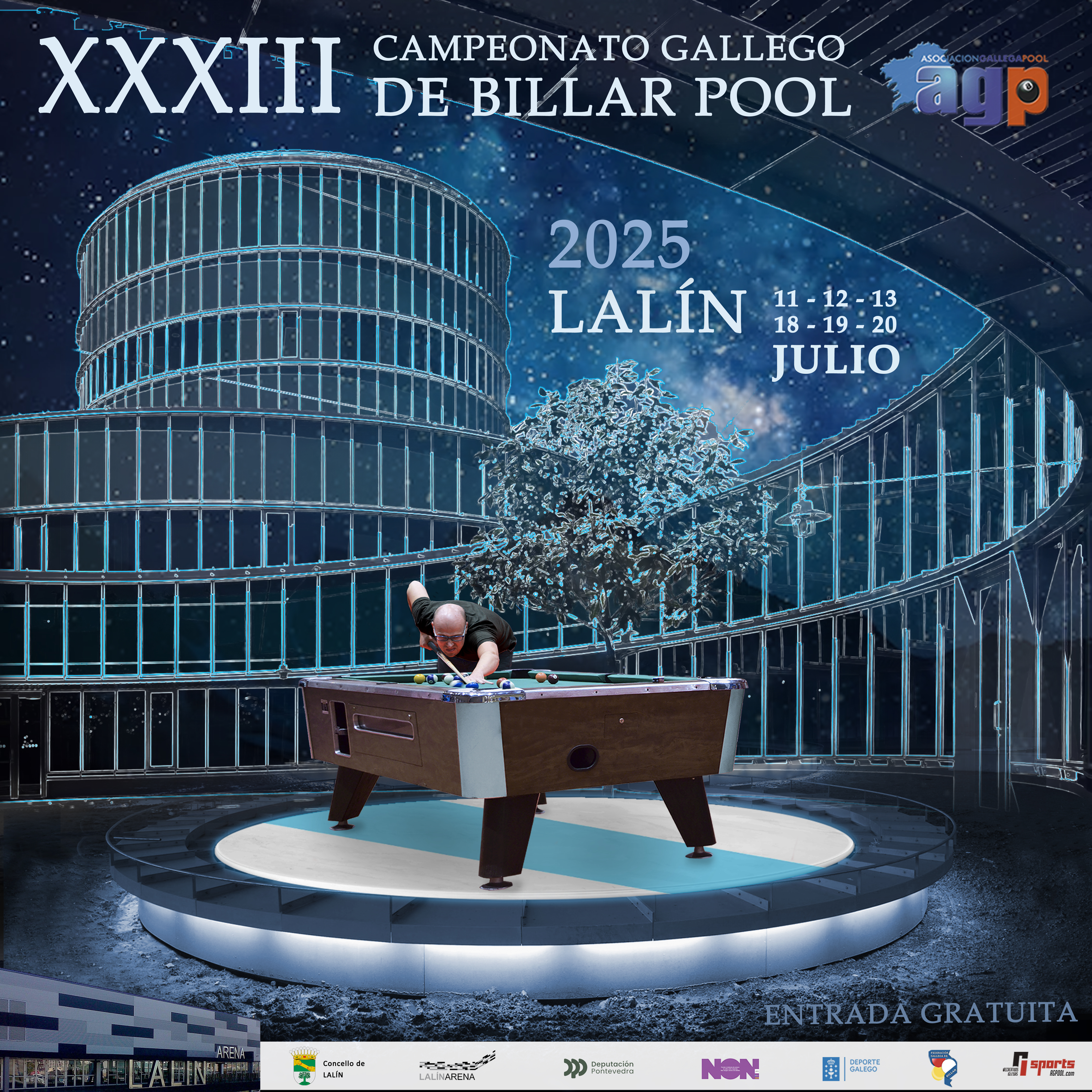 XXXIII Campeonato Gallego de Billar Pool 