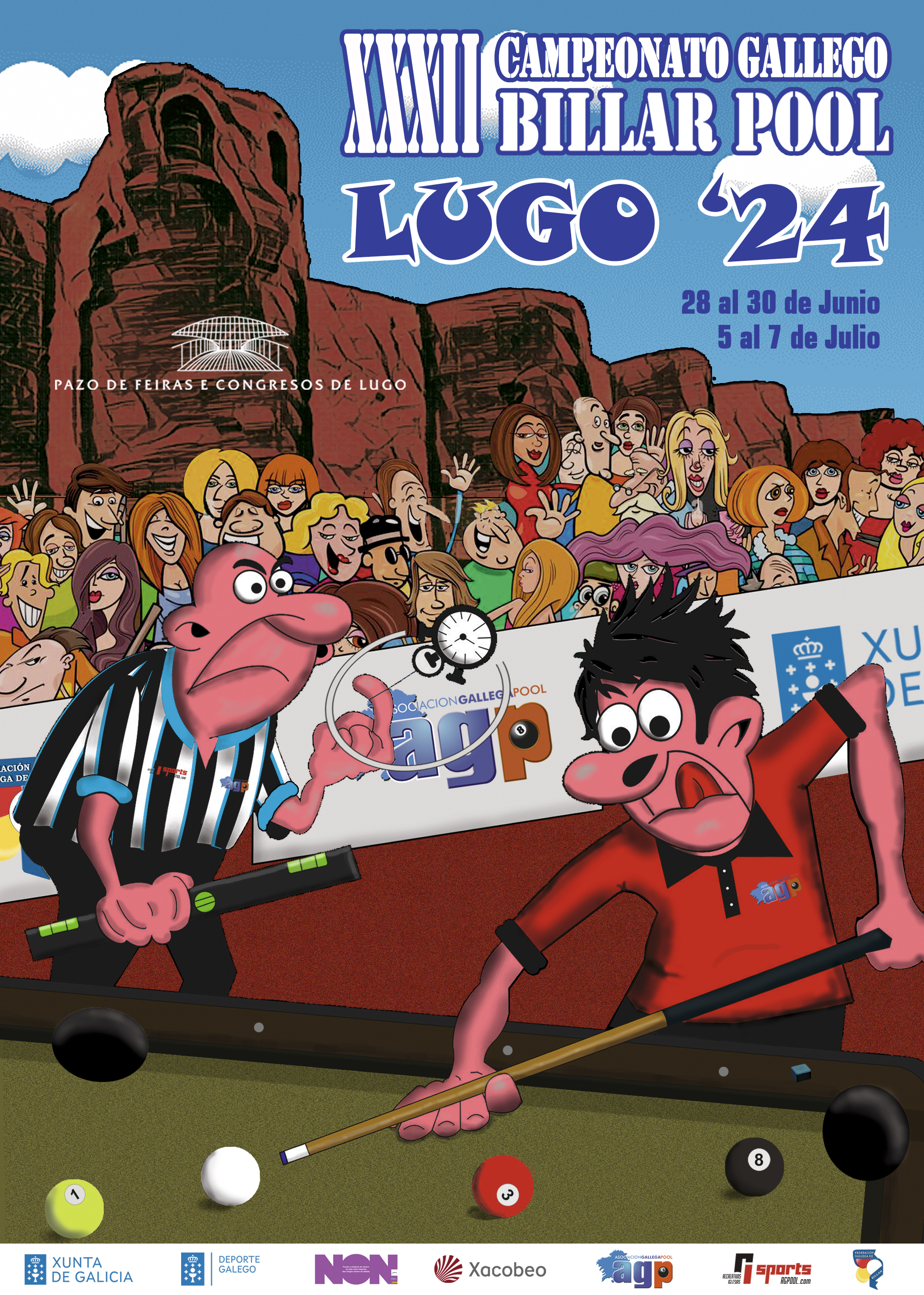 XXXII CAMPEONATO GALLEGO BILLAR POOL LUGO 2024